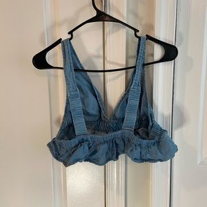 Aerie Jean Crop Top